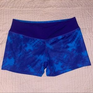 Under Armour Blue and Purple Tie Dye Spandex